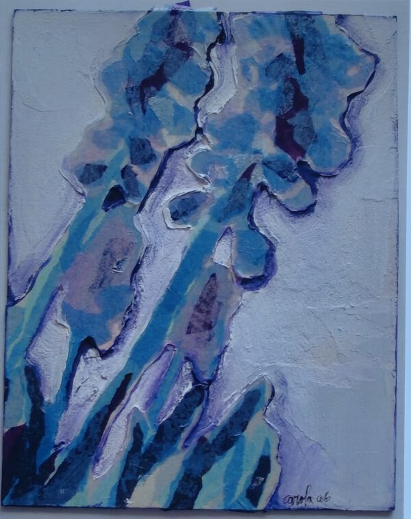 Blue grape, 31x22cm, 2006