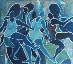 Chinese girls, 70x85cm, 1997