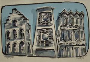 Miami, incl. passepartout 21x29,7cm, 2024