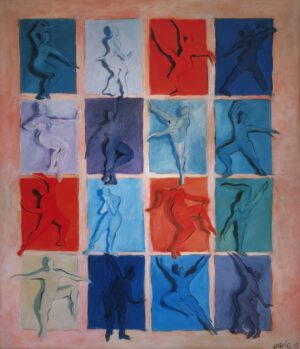 Pas de seize, 100x115cm, 1997
