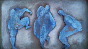 Woodstock, incl. frame 20x30cm, 1997